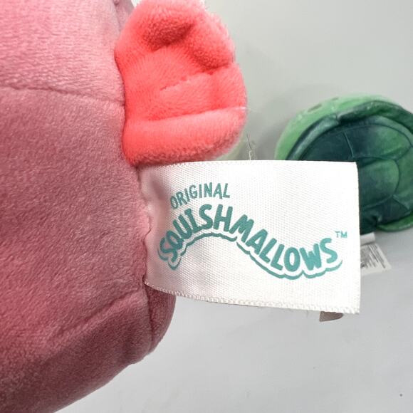 Lot of 4 Squishmallow Plush Stuffed Animal Dog Sea Turtle fish The Orca Whale - Picture 5 of 16